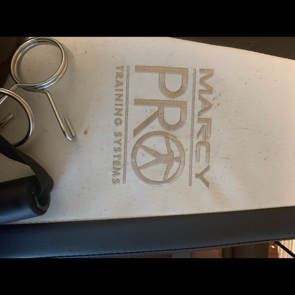 Weight set with weights and bars and bench!! - Picture 8 of 8